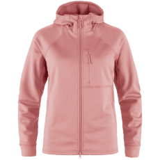 Mikina Fjällräven Abisko Grid Fleece Hoodie Women Dusty Rose