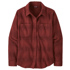 Košile dlouhý rukáv Patagonia Fjord Flannel Shirt Women Cascade: Oxide Red