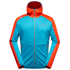 Mikina La Sportiva UPENDO HOODY Men Tropic Blue/Cherry Tomato