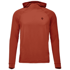 Triko s dlouhým rukávem Black Diamond LS Alpenglow Hoody Men Burnt Sienna