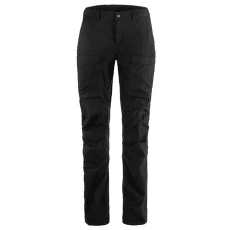 Nohavice Fjällräven Abisko Hybrid Trail Trousers Women Black