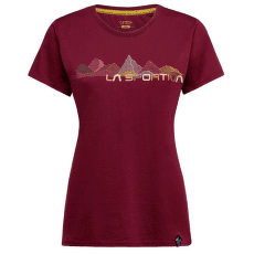 Tričko krátky rukáv La Sportiva Peaks T-Shirt Women Redwood_R25R25