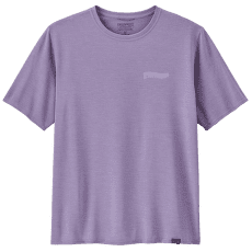 Triko krátký rukáv Patagonia Cap Cool Daily Graphic Shirt - Waters Forgotten Island: Concrete Purple X-Dye