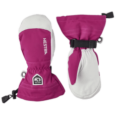 Rukavice Hestra Army Leather Heli Ski Jr. Mitt Fuchsia