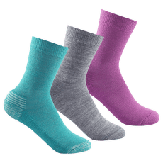 Ponožky Devold DAILY MEDIUM KID SOCK 3PK 370 LAKE