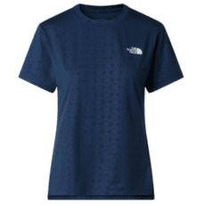 Tričko krátky rukáv The North Face Flex Geo Embossed Short Sleeve Reg T-Shirt Women SUMMIT NAVY
