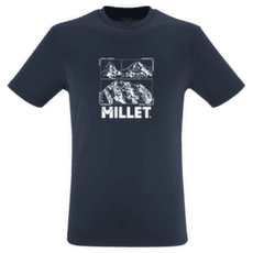 Triko krátký rukáv Millet CHAMONIX LOGO TS SS Men SAPHIR NEW