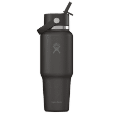 Termoska Hydro Flask 32 OZ WIDE FLEX STRAW TRAVEL BOTTLE 001 Black
