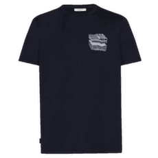 Tričko krátky rukáv Icebreaker Merino 150 Tech Lite SS Tee Evolving Layers Men Midnight Navy