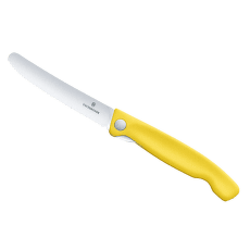 Svačinový nůž - vlnkované ostří Yellow