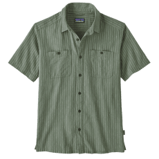 Back Step Shirt Men Small Currents: Sedge Green