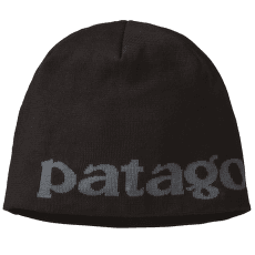 Čepice Patagonia Beanie Hat Logo Belwe: Black