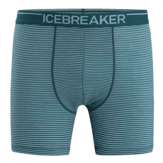Boxerky Icebreaker Anatomica Boxer Men GREEN GLORY/ASTRAL BLUE/S