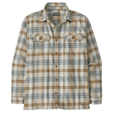 Košeľa dlhý rukáv Patagonia L/S Organic Cotton MW Fjord Flannel Shirt Men Fields: Natural