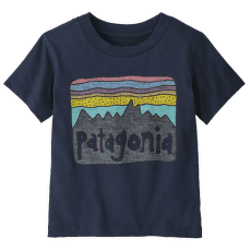 Triko krátký rukáv Patagonia Fitz Roy Skies T-Shirt Kids Neo Navy