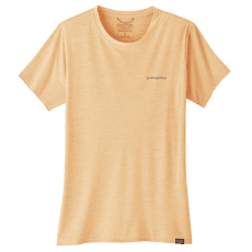 Tričko krátky rukáv Patagonia Cap Cool Daily Graphic Shirt Waters Women Boardshort Logo: Sandy Melon X-Dye