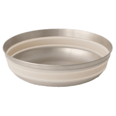 Miska Sea to Summit Detour Stainless Steel Collapsible Bowl - L Moonstruck Grey
