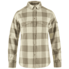 Košile dlouhý rukáv Fjällräven Övik Heavy Flannel Shirt Women Fog-Chalk White