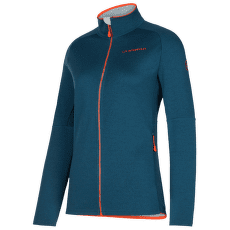 Mikina La Sportiva Elements Jacket Women Storm Blue/Cherry Tomato