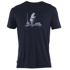 Triko krátký rukáv Icebreaker Merino 150 Tech Lite SS Tee Polar Paddle Men Midnight Navy