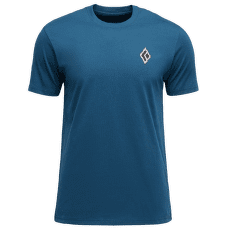 Tričko krátky rukáv Black Diamond Heritage Alpinist SS Tee Men Indigo