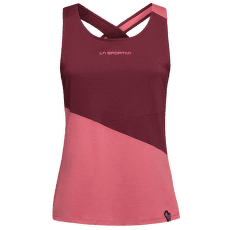 Tielko La Sportiva Twist Tank Women Rosebay/Redwood