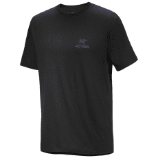 Triko krátký rukáv Arcteryx Kragg SL Cotton Bird Word SS Men Black / Electra