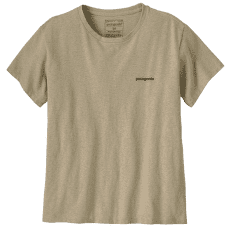 Triko krátký rukáv Patagonia P-6 Logo Responsibili-Tee Women Pumice