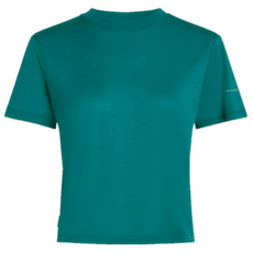 Triko krátký rukáv Icebreaker Merino 150 Tech Lite SS Crop Tee Women TIDAL TEAL
