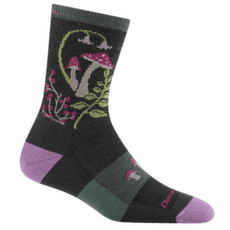 Ponožky Darn Tough Mellow Mushrooms Micro Crew Lightweight With Cushion CHARCOAL