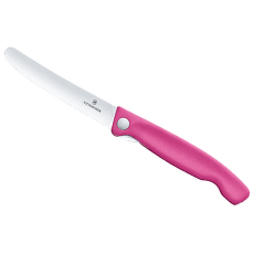 Svačinový nůž - vlnkované ostří Pink