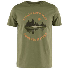 Forest Mirror T-shirt Men Green