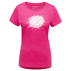 Triko krátký rukáv Mammut Alnasca Graphic T-Shirt Women pink melange
