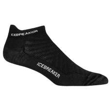 Ponožky Icebreaker Run + Ultra Light Micro Men (104212) Black/Snow