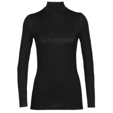 Triko dlouhý rukáv Icebreaker 260 Tech LS Turtleneck Women Black