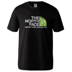 Tričko krátky rukáv The North Face Rust 2 Tee S/S  Men TNF BLACK/LED YELLOW