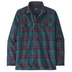 Košeľa dlhý rukáv Patagonia L/S Organic Cotton MW Fjord Flannel Shirt Men Ice Caps: Belay Blue
