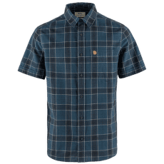Košile krátký rukáv Fjällräven Övik Travel Shirt SS Men Indigo Blue-Dark Navy