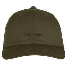 Šiltovka Icebreaker Icebreaker 6 Panel Hat LODEN/BLACK