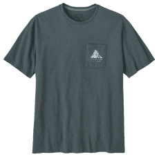 Tričko krátky rukáv Patagonia Chouinard Crest Pocket Responsibili-Tee Men Nouveau Green