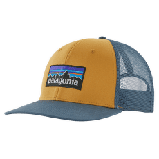 Kšiltovka Patagonia P-6 Logo Trucker Hat Pufferfish Gold