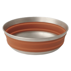 Miska Sea to Summit Detour Stainless Steel Collapsible Bowl - M Bombay Brown