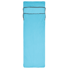 Vložka do spacáku Sea to Summit Breeze Sleeping Bag Liner - Rectangular w/ Pillow Sleeve Blue Atoll