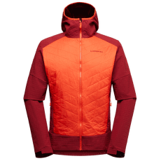 Bunda La Sportiva KAP HYBRID HOODY Men Cherry Tomato/Sangria