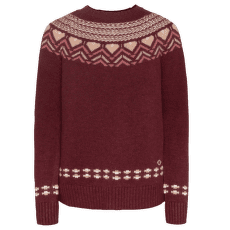 Sveter Kari Traa Sundve Knit BURGUNDY RED