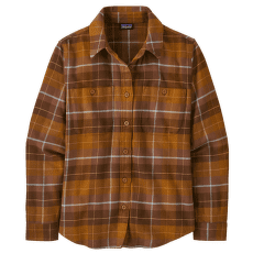 Košeľa dlhý rukáv Patagonia Fjord Flannel Shirt Women Happy Camper: Shelter Brown