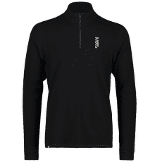 Tričko dlhý rukáv Mons Royale Cascade Merino Flex 1/4 Zip Men Black