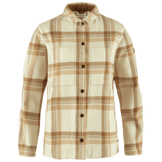 Košeľa dlhý rukáv Fjällräven Singi Flannel Overshirt Women Chalk White-Dune Beige