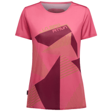 Tričko krátky rukáv La Sportiva COMP T-SHIRT Women Rosebay/Redwood