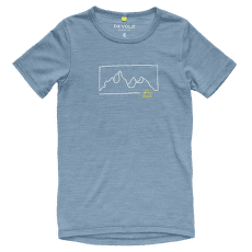 Tričko krátky rukáv Devold Active Outline Tee Kid 247A SKYBLUE